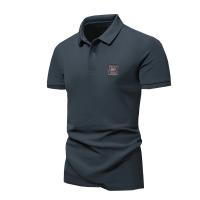 Polo con bordado para hombre, camiseta informal de manga corta, transpirable, de lujo, de alta calidad, para exteriores, verano, 20 - details 2
