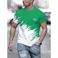 Camiseta De Manga Corta Con Cuello Redondo Para Hombre, Jersey Informal Para Exteriores, Ropa De Calle, Camiseta Deportiva, Camisetas, Ropa De Gran Tamaño - details 6