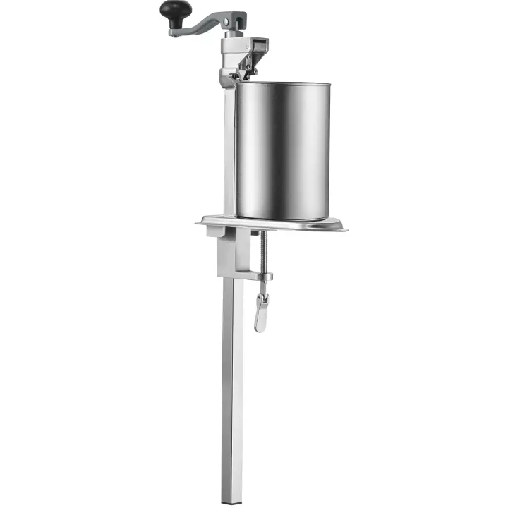 SucceBuy Abrelatas manual, abridor de abrazadera de mesa resistente para latas grandes, abridor de tarros industrial de altura ajustable para latas de hasta 15,7, perfecto para restaurante, hotel, hogar, bar - 1