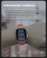 Reloj Inteligente Ultra 49mm, Pantalla Grande HD de 2.1