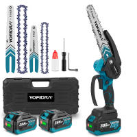 YOFIDRA Motosierra Eléctrica Inalámbrica de Poda sin Escobillas de 8 y 6 Pulgadas, Sierra para Trabajar la Madera Recargable, Herramienta Eléctrica para Batería de 21V 18V - details 0