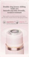 Barba para mujer, Bikini, axila, recortadora femenina, depiladora impermeable, Afeitadora eléctrica 2 en 1, maquinilla de afeitar Facial para mujer - details 13