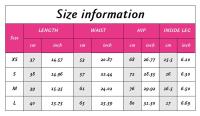 Shorts de Yoga de Cintura Alta para Mujeres Secado Rápido, A Prueba de Levantamientos, Adecuados para Ciclismo y Gimnasio Negro - details 0