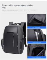 Mochila Portátil Impermeable para Hombres Carga USB Resistente al Desgaste - details 3