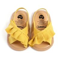 Sandalias de Punta abierta con volantes para niña, recién nacida, primavera y verano - details 10
