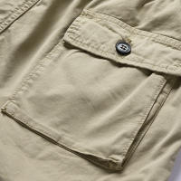 Pantalones Cargo cómodos informales para hombre, pantalones para correr de senderismo lisos y versátiles para otoño e invierno, nuevos pantalones deportivos elásticos con múltiples bolsillos para hombre - details 17