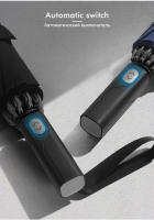 Paraguas inverso completamente automático, paraguas Manual de regalo reflectante para vehículo de negocios plegable grande a prueba de viento para hombres y mujeres - details 4
