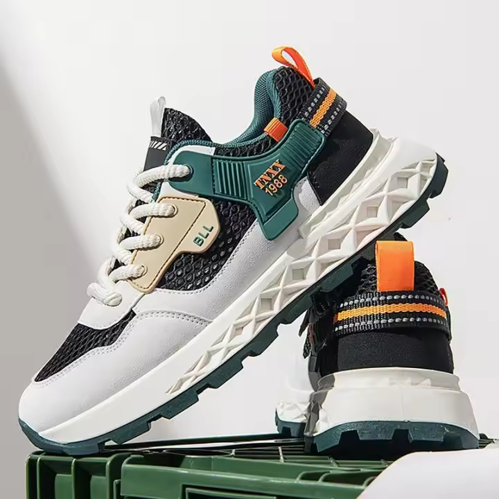 Zapatillas de deporte de ocio versátiles para hombre, zapatos deportivos ligeros y cómodos para caminar, zapatos cómodos y ligeros de alta calidad para caminar - 1