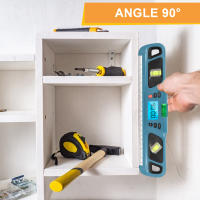 Inclinómetro Digital de nivel de espíritu, regla de escala Horizontal, transportador electrónico de pantalla LED, herramientas de medición de Base magnética - details 21