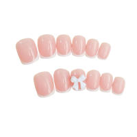 24 Uds., salón de belleza Artificial de larga duración, manicura artística, uñas elegantes y a presión para mujeres - details 3