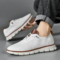 Zapatos ligeros para caminar para hombre, Zapatillas de malla transpirables, informales, para exteriores - details 23