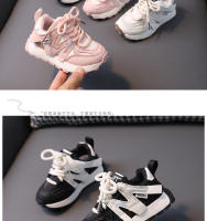 Zapatillas de deporte de cuero para niños, zapatillas antideslizantes de suela blanda para niños - details 8