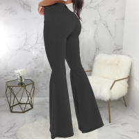 Pantalones acampanados de mezclilla elástica ajustados a la cintura HSF99 Fashion - details 85