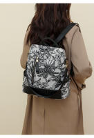 Mochila Informal Antirrobo para Mujer Bolso de Hombro de Nylon Impermeable - details 16