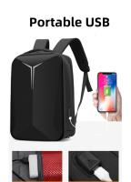 Mochila de Viaje de Negocios con Carga USB Impermeable para Hombres y Mujeres Adecuada para Portátil de 15.6 Pulgadas - details 0