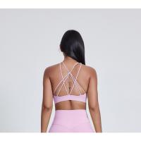 Sujetador deportivo con cordones para mujer, gimnasio, Fitness, Yoga, ropa deportiva transpirable para entrenamiento - details 10