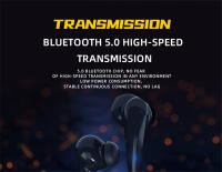 Auriculares inalámbricos TWS con caja de carga, audífonos deportivos estéreo 9D impermeables con Bluetooth 5,0 y micrófono para juegos - details 17