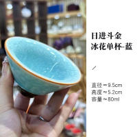 Juego de kung fu grande maestro de cerámica hecho a mano, taza de degustación individual, tazón de té - details 10