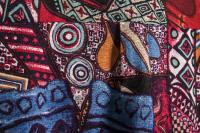 Camisa de lino de manga corta para hombre, camisa de flores de estilo étnico indio, novedad de verano, 2019 - details 21