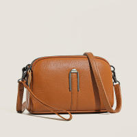 Bolso De Hombro Para Mujer 2023 De Cuero Genuino De Vaca Lujo Bolso Bandolera Moda Bolsillo Para Teléfono - details 2