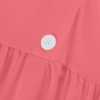 Vestido de Verano para Mujer 2024 Moda Casual con Cuello de Corbata Mangas 3/4 Botón de Cierre - details 19