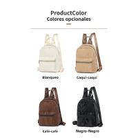 Mochila Mujer 2025, Estilo Retro, Gran Capacidad, Viaje, Bolsos para Mujer - details 1