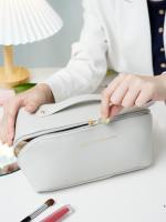 Organizador De Maquillaje Para Mujer Kit De Toallitas De Viaje Estuche De Cosméticos De Lujo Bolsa De Almacenamiento Caja Para Damas - details 17