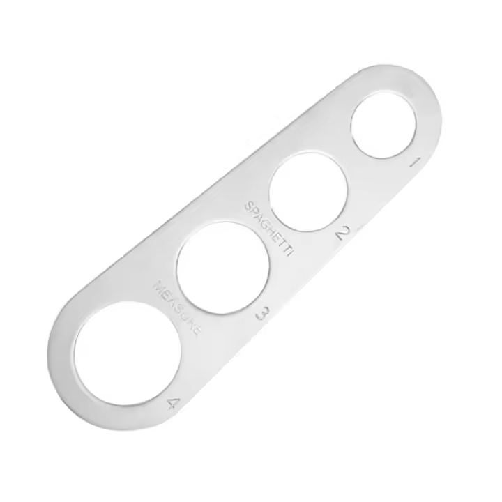 Medidor de espaguetis de superficie lisa sin rebabas, resistente al deslustre, ligero, para hacer una parte adecuada de espagueti - 1