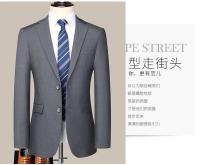 Traje de doble botón para hombre, traje formal de dos piezas, ajustado, adecuado para negocios y trabajo profesional - details 8