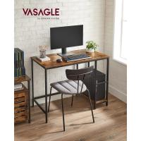 Mesa de Trabajo, 100 x 50 x 76 cm, Estilo Moderno, para Estudio Dormitorio Salón Oficina, Beige Natural y Blanco Perla LWD046L01 - details 7