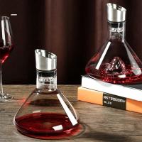 AS94- Decantador de vino, aireador decantador transparente, tanque de vino tinto con distribuidor incorporado - details 5