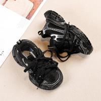 Zapatillas de deporte antideslizantes para niños y niñas, zapatos deportivos de estilo coreano, suaves y cómodos, informales, con pajarita, novedad de otoño, 2024 - details 6