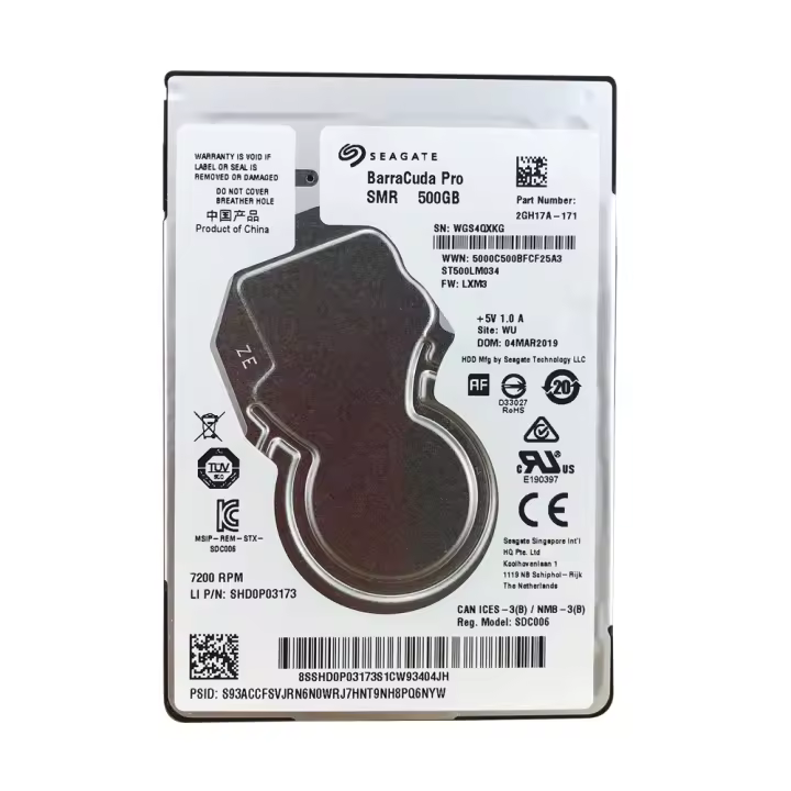 Seagate 500GB 1TB Disco Duro para Juegos 7200 RPM, 128M Cache, 7mm Ideal para PS4, Laptop, Notebook - 1