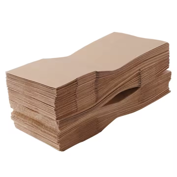 Bolsas de papel Kraft con fondo cuadrado para comida, 100 piezas, para desayuno - 1