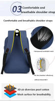 Mochila Impermeable para Hombre Bolsa de Hombro Ultra Ligera para Hombres Bolsa de Libros para Hombres Estilo Moderno Mochila para Portátil de 15.6
