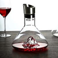 AS94- Decantador de vino, aireador decantador transparente, tanque de vino tinto con distribuidor incorporado - details 1