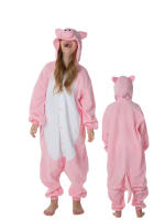 Disfraz de dibujos animados de una pieza para niños, hucha de animales para bebés, Halloween, Kigurumi, Anime, Pamas, rosa, nuevo - details 0
