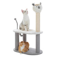 PAWZ Road Torre de Árbol para Gatos Poste de Afilado de Sisal para Gatos Pequeños - details 4