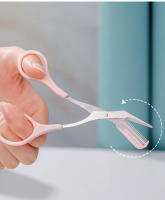 Cepillo De Cejas Profesional Para Mujer Con Tijeras De Cejas Y Cuchillo De Rostro Accesorios De Maquillaje De Acero Inoxidable - details 2