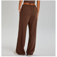 Pantalones deportivos ligeros, sueltos, informales, de pierna ancha para mujer, deportes al aire libre, con cordón elástico - details 32