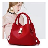 Bolso De Hombro Para Mujer Gran Capacidad Bolso De Mano Con Patrón De Lichi Bolso Cruzado De PU Bolsa Mensajera Para Dama - details 9
