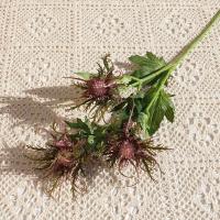 Flor de apio espinosa Artificial de plástico, flor falsa realista que no se decolora, plantas de simulación elegantes hechas a mano, decoración de oficina y Hotel - details 9