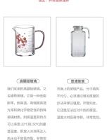 Taza individual de maestro pequeño de pétalo de loto de vidrio resistente al calor de loto, juego de té de Kung Fu engrosado transparente de alta gama - details 12