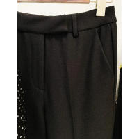 Traje de pantalón de talla grande, conjunto de dos piezas para mujeres, chaqueta de oficina delgada con botones únicos y pantalo - details 6