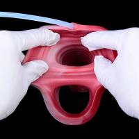 Empaque privado Sexy LICKER Función de eyaculación Funda de silicona de fantasía Extensor Funda para agrandamiento del pene Juguetes sexuales para hombres 18+ - details 8