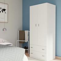 3519-Armario 2p2c blanco ambiente