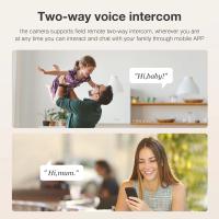 Cámara PTZ WIFI de doble lente Tuya 4K de 8 MP para interiores, HD, pantalla dual, IA, seguimiento automático de personas, vigilancia de seguridad, PIR, detección de personas - details 2