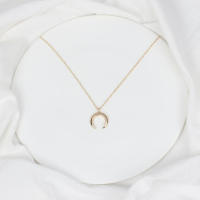 Collar personalizado para mujer, cadena de clavícula con ballesta, regalos - details 1