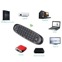 Mando a distancia inteligente C120, periférico inalámbrico con retroiluminación de 7 colores, 2,4G, RF, inglés, para Android, Smart TV Box - details 1