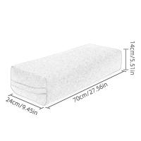 Yoga Bolster Pillow for Meditation Easy to Carry Women with Carrying Handle